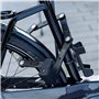 ABUS Antivol pliable Bordo Alarm 6000KA SH avec support - antivol vélo en acier trempé - avec alarme sonore de 100 dB et cylindr