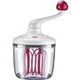Westmark Batteur Manuel, Mécanique, capacité : 1 L, Plastique, Rührblitz, Transparent/Blanc/Rouge, 30702260
