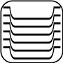 APS GN bacs polypropilène 32,5 x 26,5 cm, Tiefe: 150 mm Polypropylen, 8,9 Liter