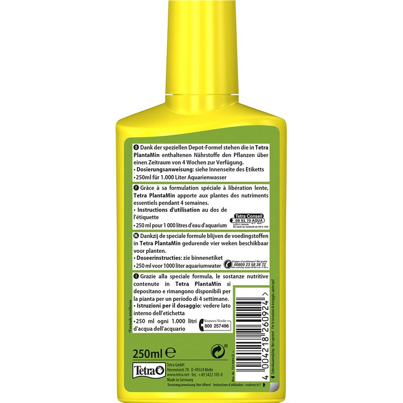 Image secondaire de Tetra Plantamin Liquide Fertilisant 250 ml