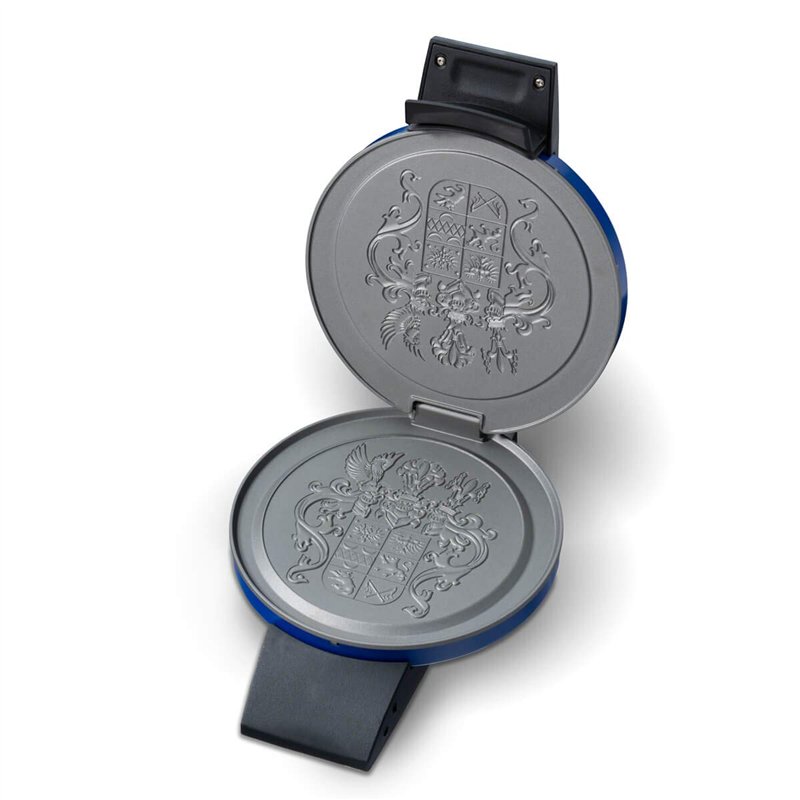 Image secondaire de Cloer 2632 Gaufrier à cornets avec armoiries de la frise orientale pour cônes extrêmement fins et croustillants, Plaques de cuis