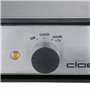 Cloer 6099 Cuiseur à Œufs avec message acoustique prêt, pour jusqu‘a 6 oeufs, inserts pour œufs pochés, 400 W, Boîtier en matièr