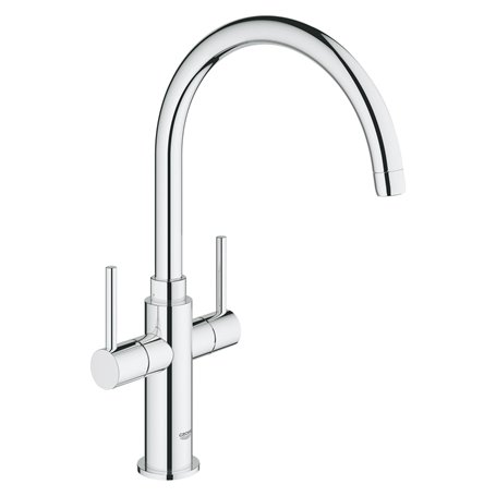 GROHE Mélangeur Évier Ambi Cosmopolitan 30190000 (Import Allemagne) Argent