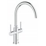 GROHE Mélangeur Évier Ambi Cosmopolitan 30190000 (Import Allemagne) Argent