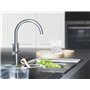 GROHE Mélangeur Évier Ambi Cosmopolitan 30190000 (Import Allemagne) Argent