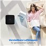 Clatronic climatiseur mobile CL 3716, Amazon Alexa et Google Assistant ; refroidissement 3 en 1, déshumidificateur, ventilateur,