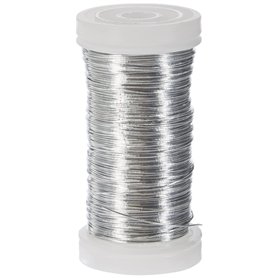 Rayher 2400121 Bobine de fil de fer en platine