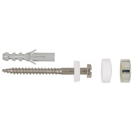 fischer - Kit de fixation pour WC au sol WCN - 2 chevilles S 8