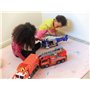 Dickie Toys - 203308369 - Camion poubelle - Garbage Truck Multicolore