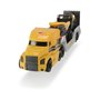 camion-benne et chargeur sur roue