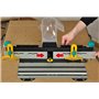 wolfcraft 6901000 - Butée de Fraisage Parallèle - Pour Master Cut 1500/2500/2600 - Pour Défonceuses