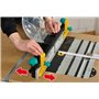 wolfcraft 6901000 - Butée de Fraisage Parallèle - Pour Master Cut 1500/2500/2600 - Pour Défonceuses