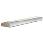 wolfcraft 6947000 Cale de Frappe en Bois avec Rail en Aluminium 62 x 24 x 281 mm Marron
