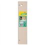 wolfcraft 6947000 Cale de Frappe en Bois avec Rail en Aluminium 62 x 24 x 281 mm Marron
