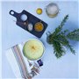 BAUMALU - Saucière Bain-Marie - Acier Inoxydable 18/10 Haut de Gamme - Tous Feux dont Induction - Triple Fond Diffuseur - Gradua