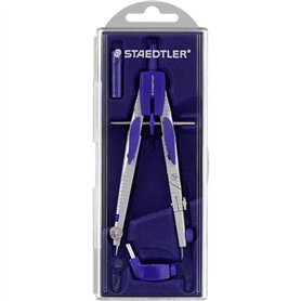 Staedtler Mars Comfort 553 - Compas Scolaire De Précision À Réglage Rapide
