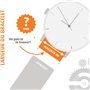 Fossil Bracelet De Montre 22mm Cuir Marron - CH-2891 | LB-CH2891