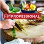 Fackelmann FM Professional 21888 Fouet, Fouet cuisine, Fouet inox, Fouet professionnel, Ustensile de cuisine, Acier inoxydable, 