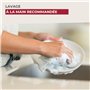 Fackelmann 31125 Set de 4 ustensiles de cuisine en bois, Lot de spatules et cuillères de cuisine en bois, Bois certifié FSC, 20c