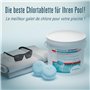 BAYROL e-Chlorilong ULTIMATE7 10,2 kg - Galets de Chlore 300 g bi-Phases avec 7 Fonctions - Désinfection complète et régulière d