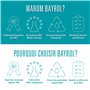 BAYROL e-Chlorilong ULTIMATE7 10,2 kg - Galets de Chlore 300 g bi-Phases avec 7 Fonctions - Désinfection complète et régulière d