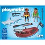 Playmobil - 70493 - Barque des Pirates avec Requin-Marteau
