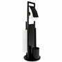 WENKO Combiné WC Ravina 3en1 WENKO | Brosse WC à tête remplaçable et dérouleur Papier Toilette