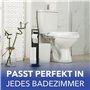 WENKO Combiné WC Ravina 3en1 WENKO | Brosse WC à tête remplaçable et dérouleur Papier Toilette, Range Papier Toilette jusqu'à 3 