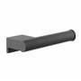 Tiger Bold Ensemble d'Accessoires de Toilettes - Porte-Brosse WC- Porte-Rouleau Papier Toilette sans Rabat - Crochets Porte-Serv