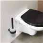 Tiger Bold Ensemble d'Accessoires de Toilettes - Porte-Brosse WC- Porte-Rouleau Papier Toilette sans Rabat - Crochets Porte-Serv
