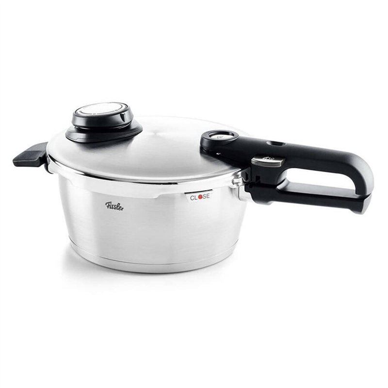 Fissler Vitavit Premium Autocuiseur (2,5 l, Ø 18 cm) Marmite à Pression en Acier Inoxydable, 4 Niveaux de Cuisson, avec Panier –