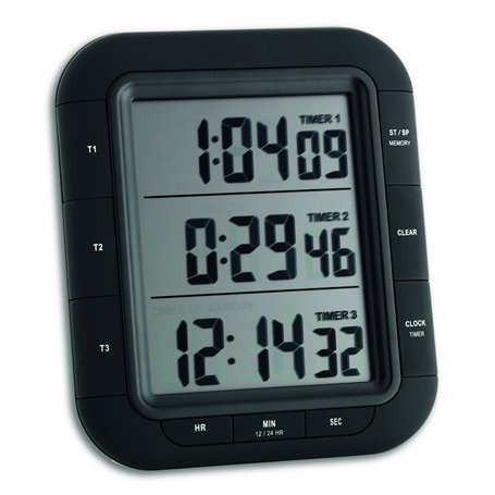 TFA 38.2023 Triple minuteur électronique Triple Time XL