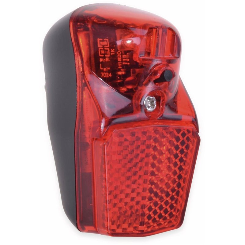 Filmer Modern Line 1 Feu arrière LED Universel pour Garde-Boue, Rouge/Noir, 63 x 37 x 35 mm