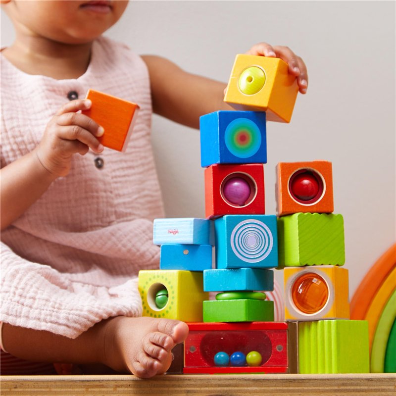 Image secondaire de HABA - Jouets d‘Eveil-Blocs Découverte Divertissement Sonore - Jouet Musical en Bois PEFC - Jeu éducatif - Dès 12 Mois - 7628