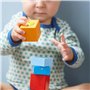HABA - Jouets d‘Eveil-Blocs Découverte Divertissement Sonore - Jouet Musical en Bois PEFC - Jeu éducatif - Dès 12 Mois - 7628