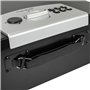 HMF 1006-02 Coffre-fort pour documents, Caisse à Monnaie verrou électronique, 32,5 x 25,5 x 12,5 cm, noir