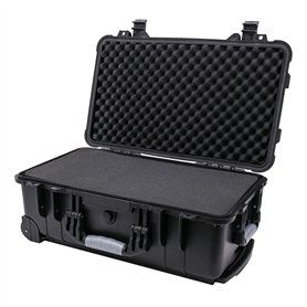 HMF ODK400 Valise à roulettes d'extérieur avec mousse prédécoupée 56 x 34