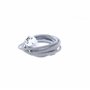 as - Schwabe 87202 cordon pour fer à repasser 3 x 1,0 mm Blanc