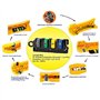 JOKARI J30910 - Kit de limitadores de fuerza y altura para pelacables Allrounder y Uni-Plus (ajustable de 4 a 11,9 mm Ø)