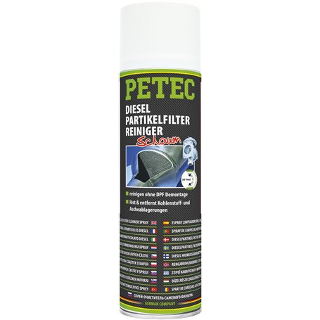 PETEC Mousse nettoyante pour filtre à particules diesel 400 ml 72550