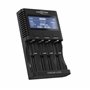 ANSMANN Chargeur de Pile USB Powerline4Ultra (1 PCE) – Chargeur pour 1 à 4 Piles NiMH AA/AAA/C/D & Li-ION 10440 à 26650 – Charge