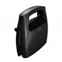 GRUNDIG SWM 2940 Machine à Sandwich, Noir métallisé/Acier Inoxydable