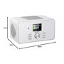 Grundig DTR 6000 X Portable Analogique et numérique Blanc