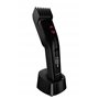 GRUNDIG MC 9030 ProClub Tondeuse à cheveux et barbe Noir mat Rouge