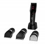 GRUNDIG MC 9030 ProClub Tondeuse à cheveux et barbe Noir mat Rouge