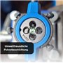 PROFI filière set 8 pièces, M3-M12, HSS, mit filièrehalter, GSR