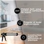 PATTEX Pistolet extrudeur en métal pour poches de mastic silicone, acrylique et colles polymère hybrides - poche de 600ml