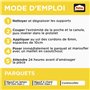 PATTEX Pistolet extrudeur en métal pour poches de mastic silicone, acrylique et colles polymère hybrides - poche de 600ml