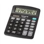 Genie 225 BD Calculatrice de bureau 12 chiffres Dual-Power (Solar et batterie) Design compact Noir