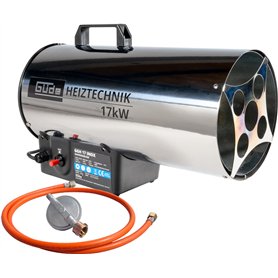 Güde 85006 / GGH17 Générateur d'air chaud à gaz Inox (Import Allemagne)